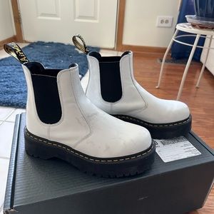 Dr Martens 2967 Quad Boots (white)